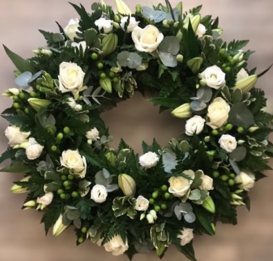 Elegant White Wreath