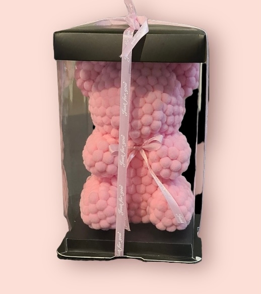 pink pom bear